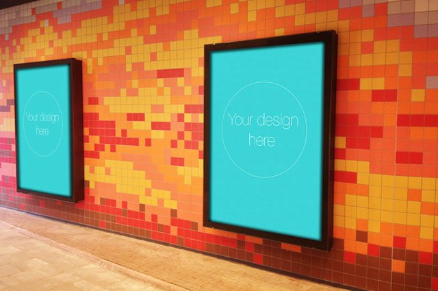 Show your designs with these stunning Poster Mockups
Get them in The Massive Freebie Bundle: bit.ly/1SCrvvy