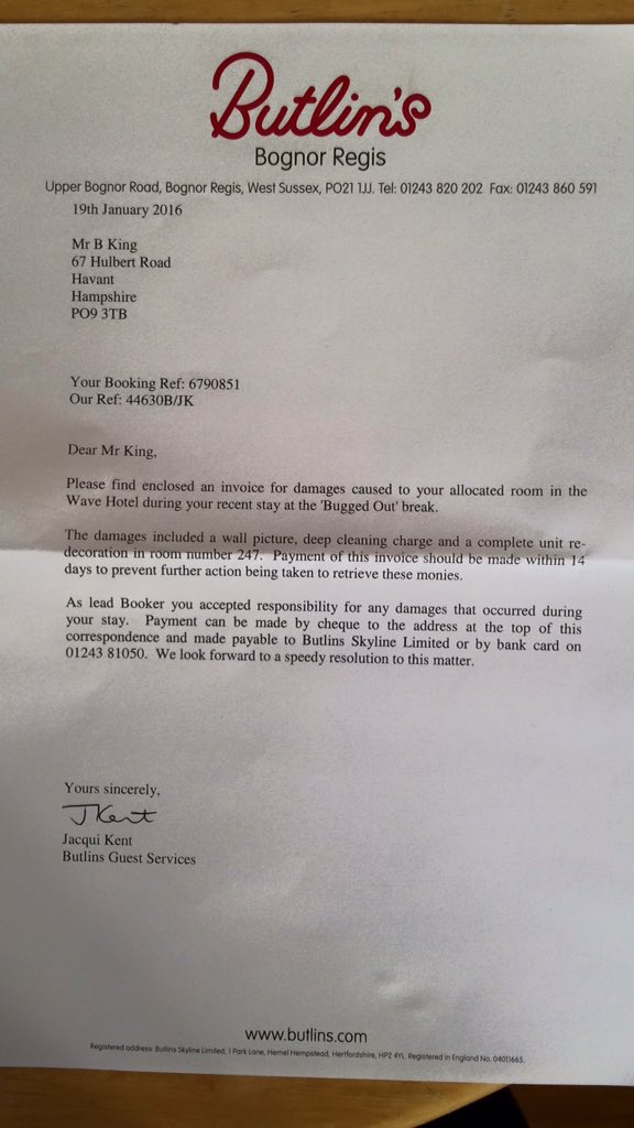 Bradd_Kiing's tweet photo. £520 fine from butlins is ill af, but on the positive side I ain't been banned☺️ https://t.co/GALGEZNEFl