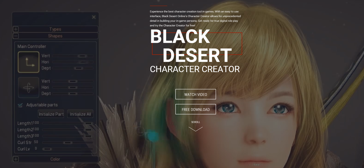 black desert online character creator download link