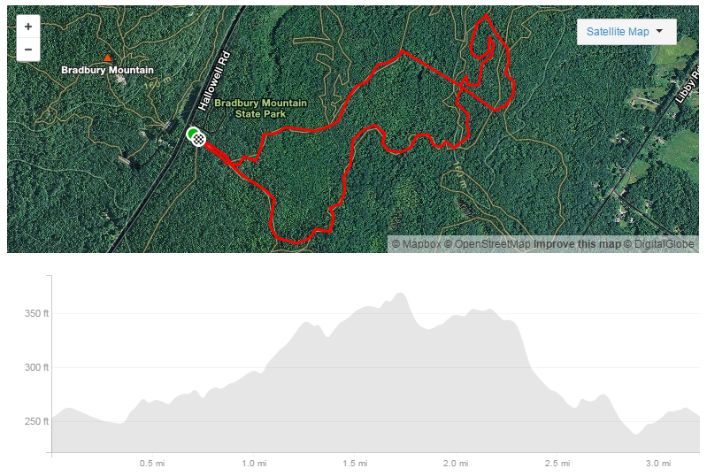 trailmonsterrun's tweet photo. Course for this weekend's Bradbury Squall snowshoe race, 3+ miles of snowy, singletrack goodness https://t.co/1cZ9499BH4
