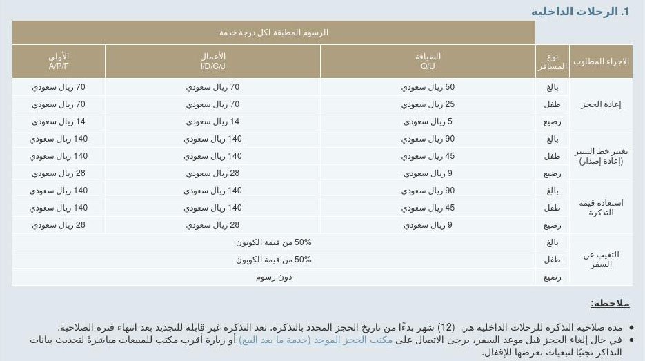 طريقة تعديل حجز الخطوط السعودية عن طريق النت موسوعة
