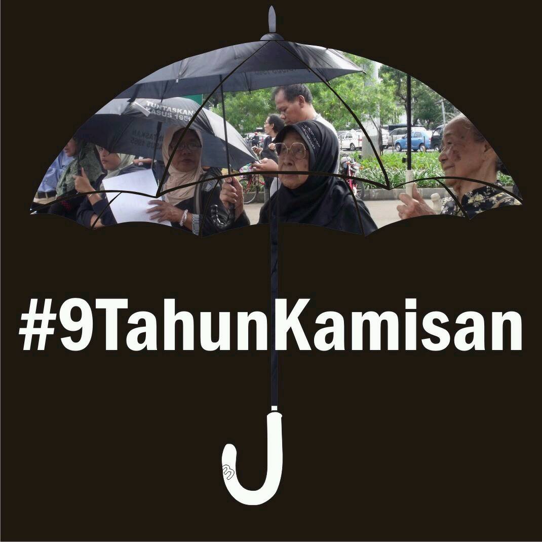 #YaKaliGaKamisan #9TahunKamisanMelawan <a href="/AksiKamisan/">Aksi Kamisan</a> <a href="/AksiKamisanBDG/">Aksi Kamisan Bandung</a>