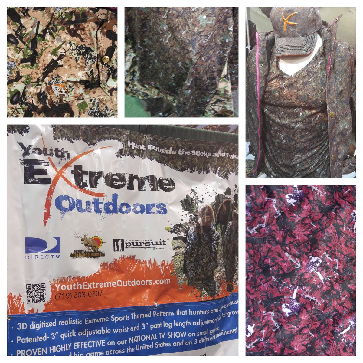 HeadHuntersNW's tweet photo. Come check out @YouthExtremeOD. Great #camodesign. Booth #10327  @SHOTIndustryDay #shotshow2016 #camoclothes #hunt https://t.co/OmY7utWGE6