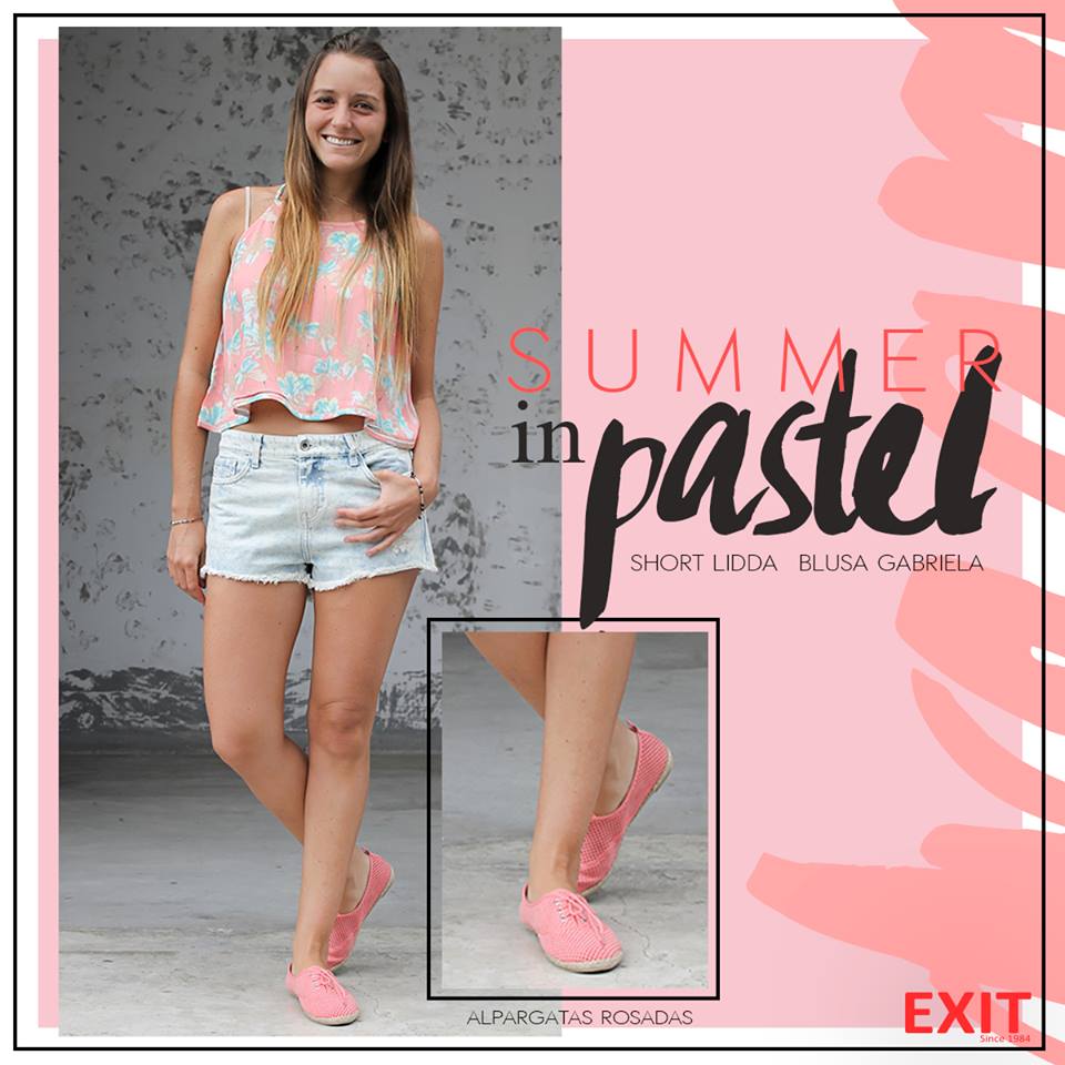 EXITperu's tweet photo. ¡¡ Un look súper sweet para estos días de verano 💜 !! #FelizMiercoles #Summerlook @LEBLOGdeMaud https://t.co/TISQ6dUCpu
