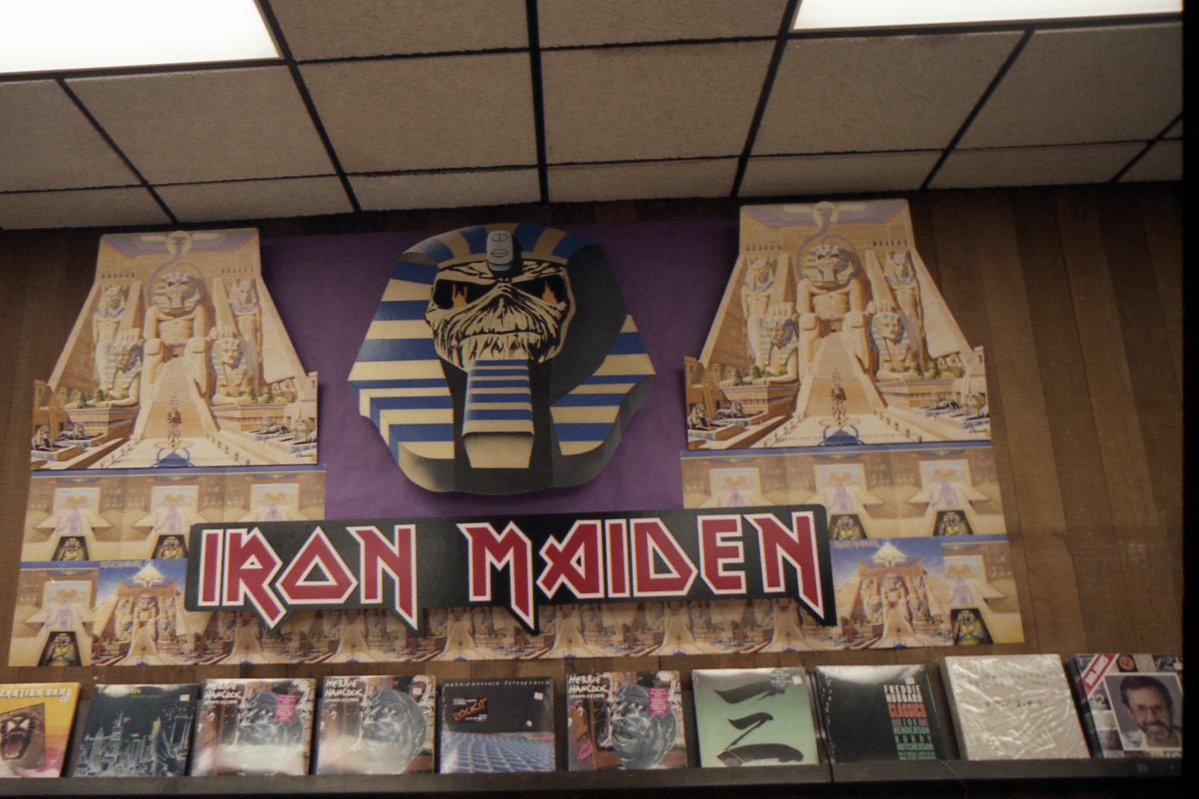 IronMaiden's tweet photo. And a bonus double #wEDnesday from '84 https://t.co/Cobg8hZ0VV