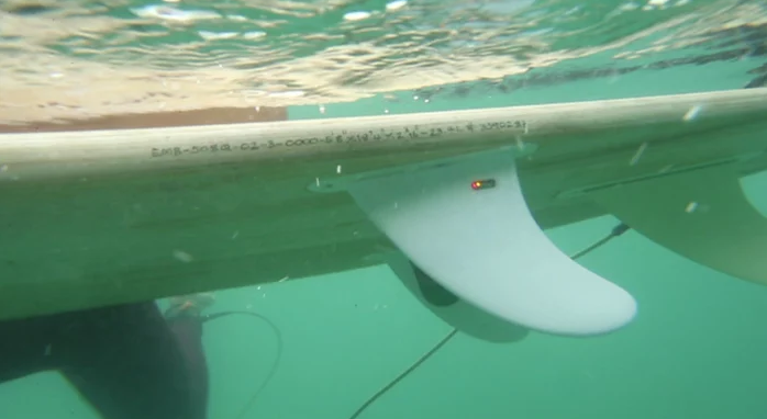 MissionBlue's tweet image. SmartFin gathers #ocean #data while users #surf bit.ly/1nmvy3A @TheSmartfin #surfing