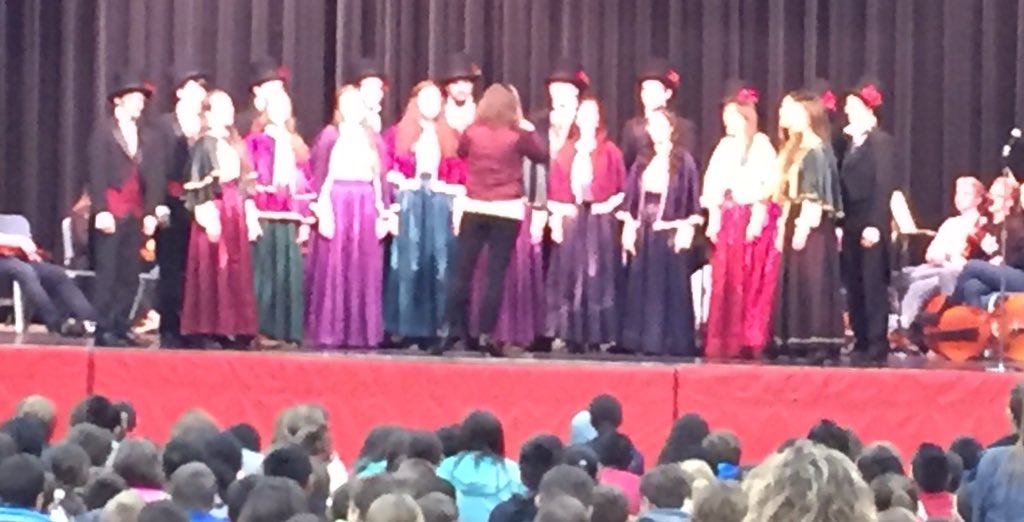 Great work <a href="/SandburgHS/">Carl Sandburg H.S.</a> Choral Groups. Thanks for visiting <a href="/JerlingJayhawks/">Jerling Junior High</a> <a href="/StacyWestin/">💜 Stacy Westin 💜</a> #osd135