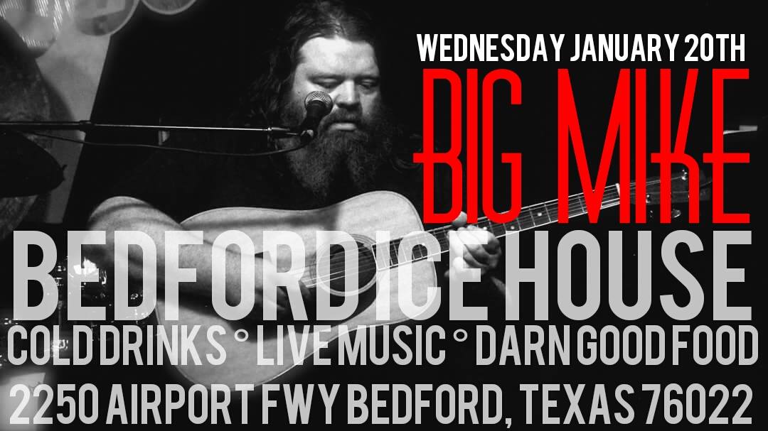 Tonight we welcome Big Mike to the stage!
  Specials:
 .59 Wings
 $2.00 Jack Daniels
 $2.00 Domestic Bottles