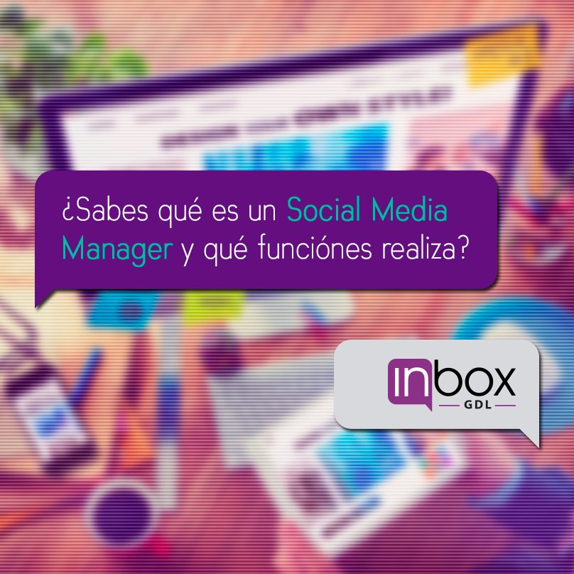InboxGDL's tweet photo. #InboxGDL ¿Sabes lo que es un #SocialMediaManager
y que funciónes realiza?
➡https://t.co/u9TUukgHC3⬅ https://t.co/nBj8z2ks8s