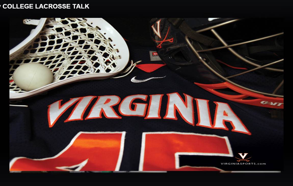 College Lacrosse Talk interviews the University of Virginia's Steve Byrne, facebook.com/CollegeLacross…