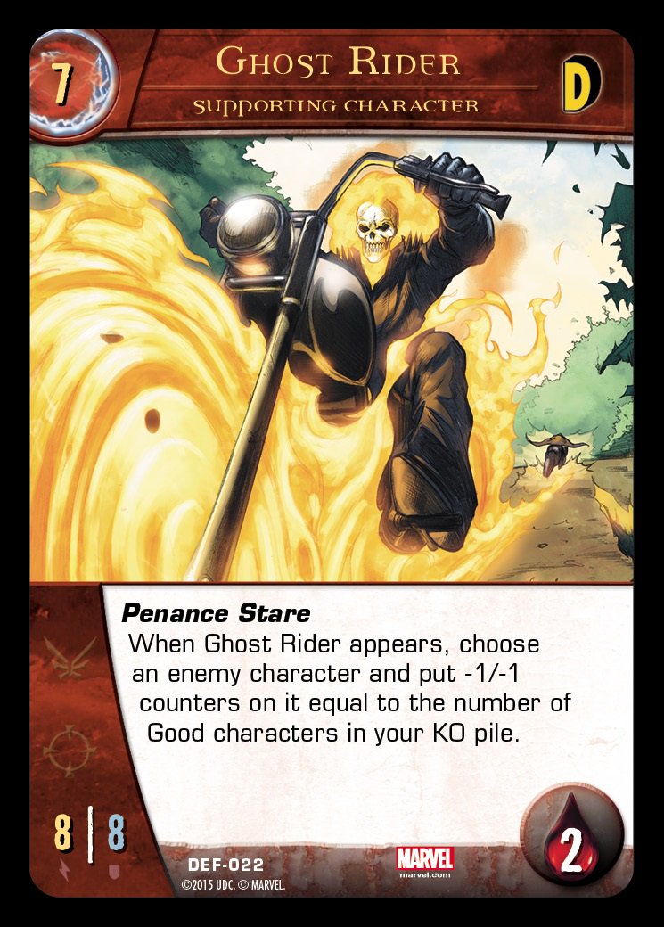 UpperDeckEnt's tweet photo. Today's Vs. System 2PCG Defenders preview is Good vs. Evil. https://t.co/vOhwgTo11q Defenders comes at you in 1 week https://t.co/1izzkRPRV4