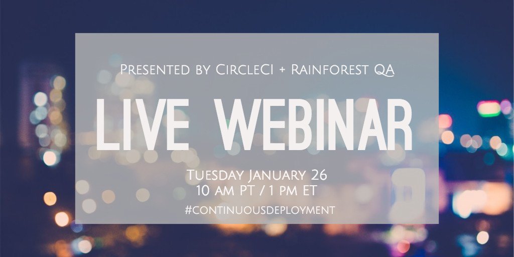 CircleCI tweet media