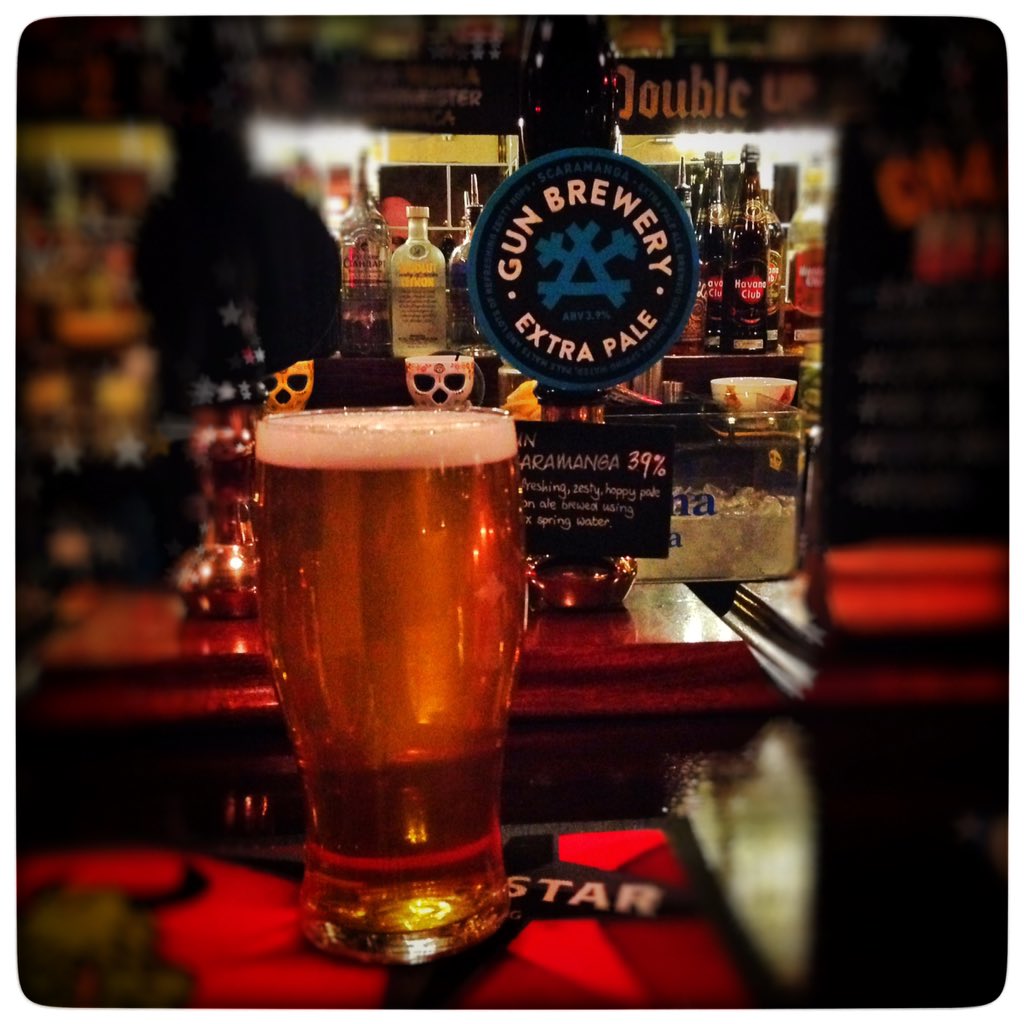 Gun Scaramanga 3.9% £3.95 @ The Prince George. Verdict 9/10. Love this beer.