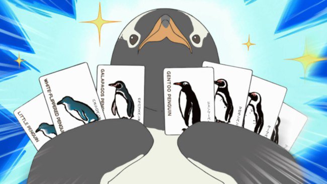Geocities Shrine Maiden In Honor Of Penguinawarenessday Polar Bear Cafe Ep 19 There Are Many Kinds Of Penguins On Crunchyroll T Co Eejdriybgq