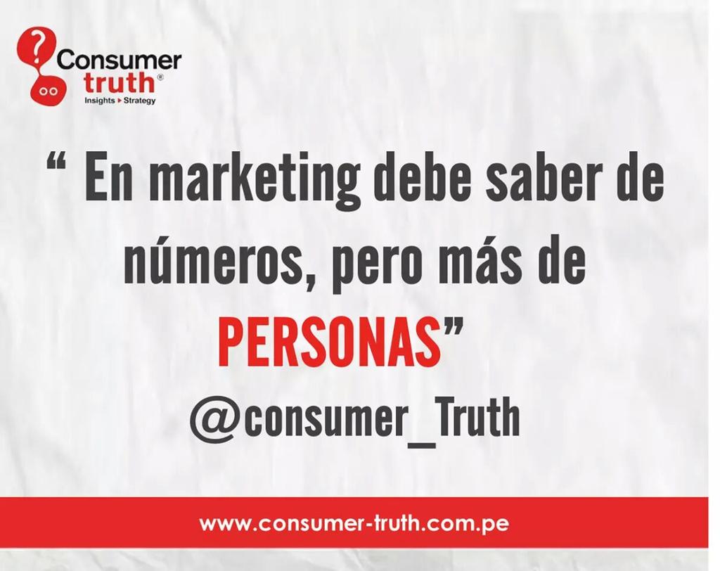cristinaq's tweet photo. #VerdadInsighter "En el #Marketing los números IMPORTAN, pero mucho más importan las PERSONAS" @consumer_truth https://t.co/LKjiG9arOS