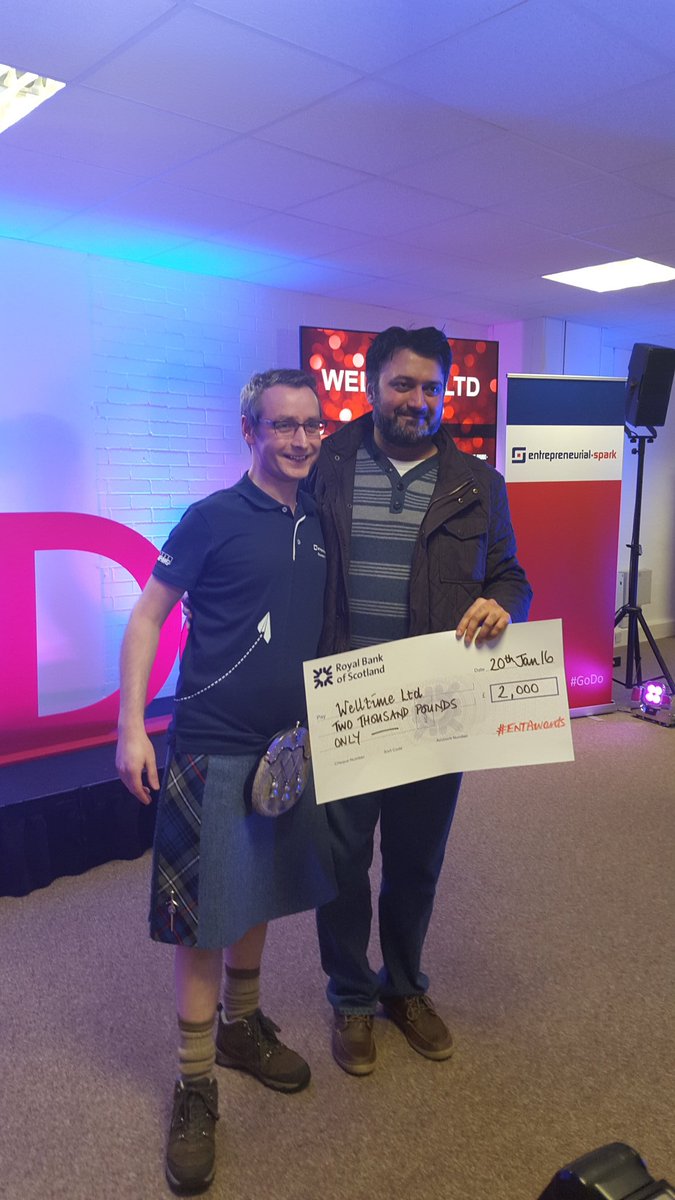 ESparkGlobal's tweet photo. Our #Glasgow chiclet choice @WelltimeLtdUK 🎉🎉 #Entawards #GoDo https://t.co/SRNOBzEq7j