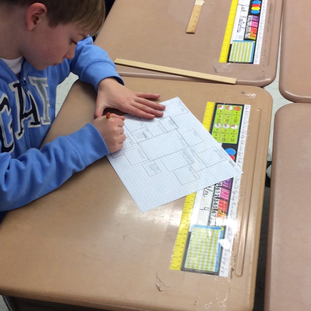 MissPerich's tweet image. Future architects in the making - these mathematicians are designing their dream home! #makingmathreal