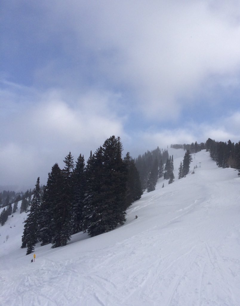 No1FitnessApp's tweet image. Awesome POW day @SkiSolitude today! Fresh knee-deep turns all day. Amazing! #ActiveTime