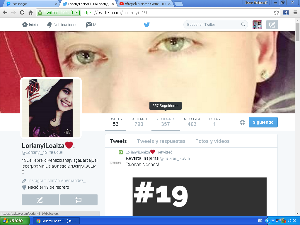 jesusmanuelmol3's tweet photo. RT= Y Te Recomiendo
MG= TE SIGO (Solo si me seguis)
S
E
G
U
I
M
E
#MiercolesDeGanarSeguidores
Sigan a: @Lorianyi_19👈 https://t.co/yqwsvoTI2e