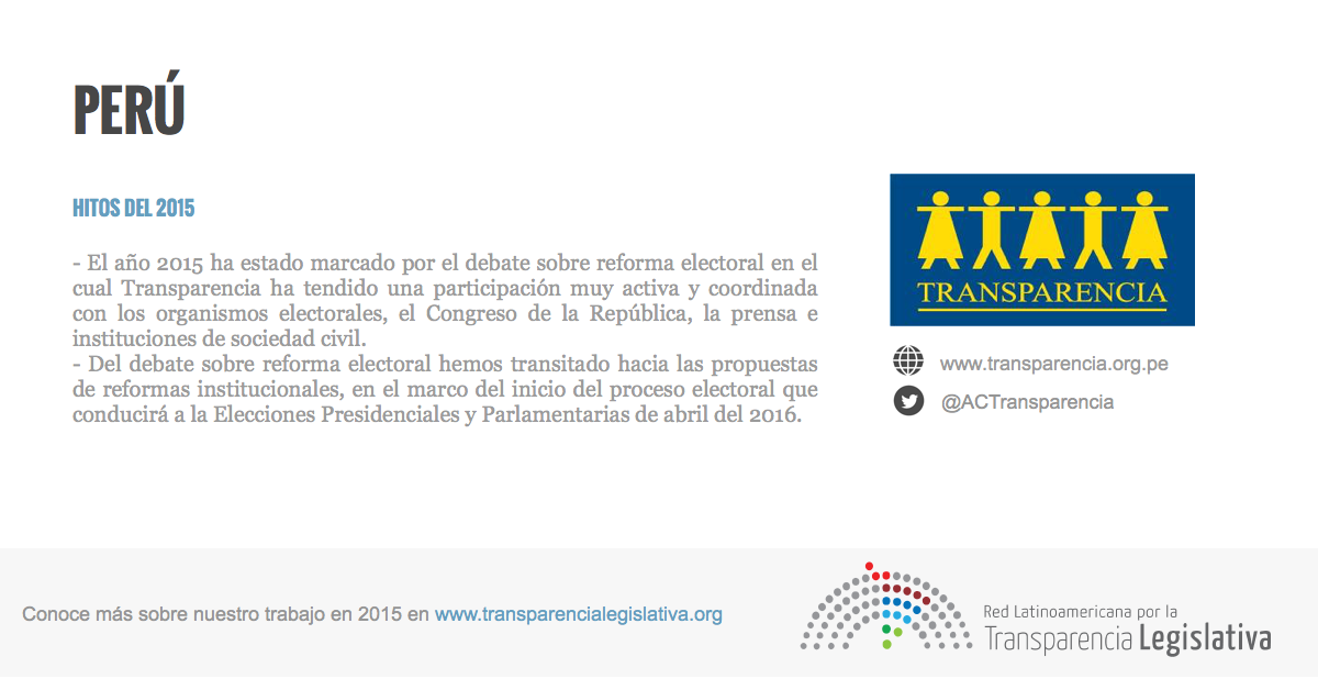 RedLTL's tweet photo. Hitos y prácticas destacadas de @ACTransparencia #Perú #RedLTL https://t.co/WAuGRJJD6P … #parlamentoabierto https://t.co/qZByztmK4a