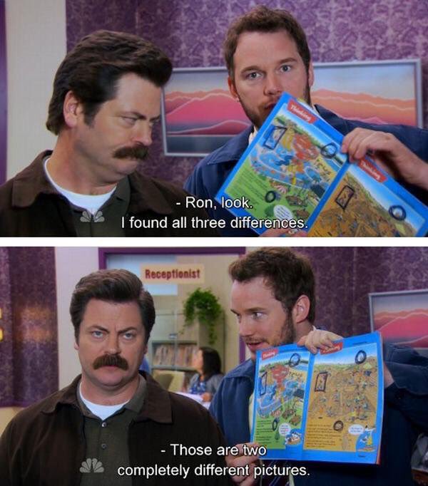 ReaIRonSwanson's tweet photo. Andy is like a son to me https://t.co/ZbG6BYubV0