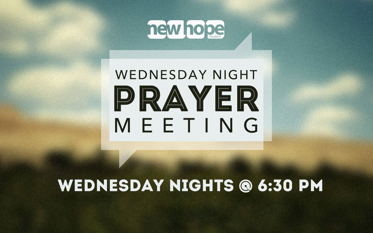 NHCAbilene's tweet photo. Don't miss prayer meeting tonight @ 6:30 pm! #2016 #yearofprayer https://t.co/bHNhk9NHU1
