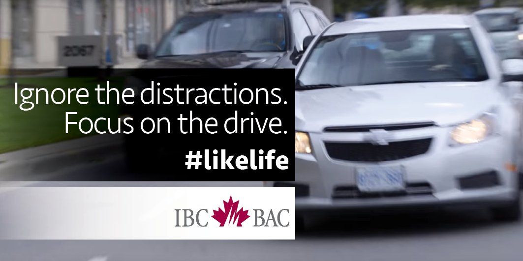 Driving on winter roads requires full attention &amp; focus. Don't even think about touching that phone. #LikeLife