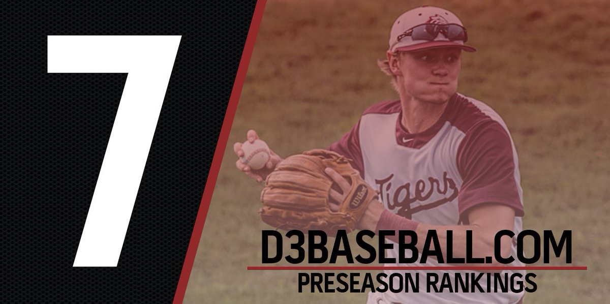 <a href="/TrinityUTigers/">Trinity Athletics</a> Ranked Seventh in <a href="/d3baseball/">D3baseball</a>/<a href="/NCBWA/">NCBWA</a> Preseason Top 25. #SCACpride
scacsports.com/sports/bsb/201…