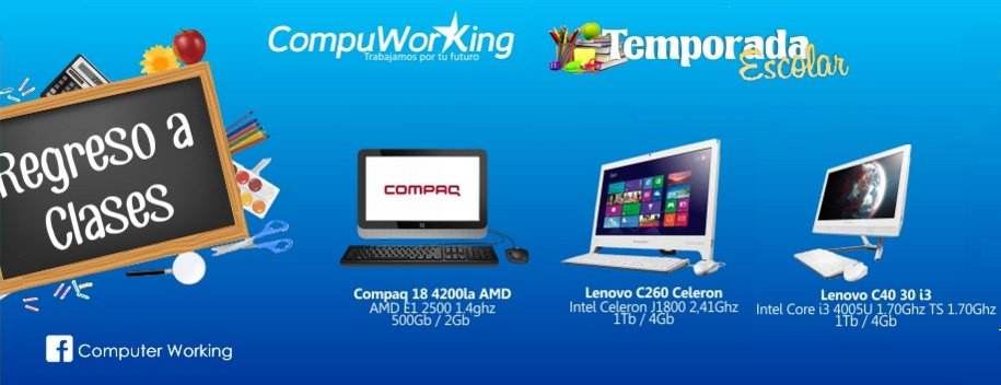 CompuWorkingSAS's tweet photo. Realiza la cotización y la compra de tu #Computador #TodoEnUno aquí: https://t.co/FagqOOsfWD https://t.co/C9RCDZ68r4