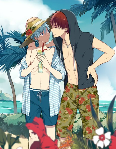 "Me &amp; My Tiger <a href="/SeirinAceTaiga/">Kagami Taiga</a> on our trip together. I loved it so much since it was just the two of us"