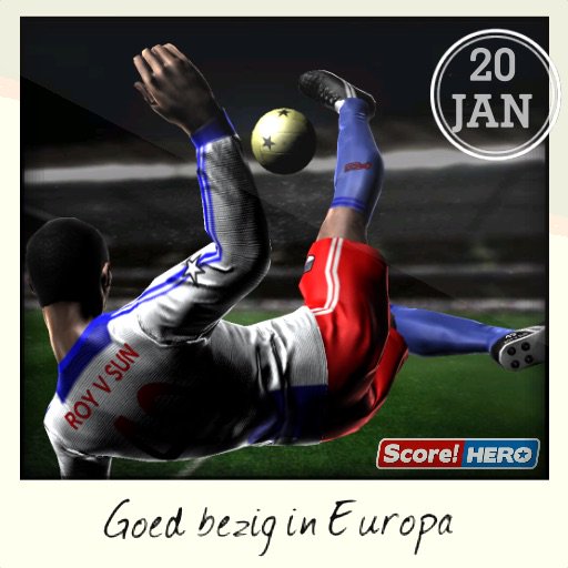Goed bezig in Europa #scorehero itunes.apple.com/gb/app/Score!-…