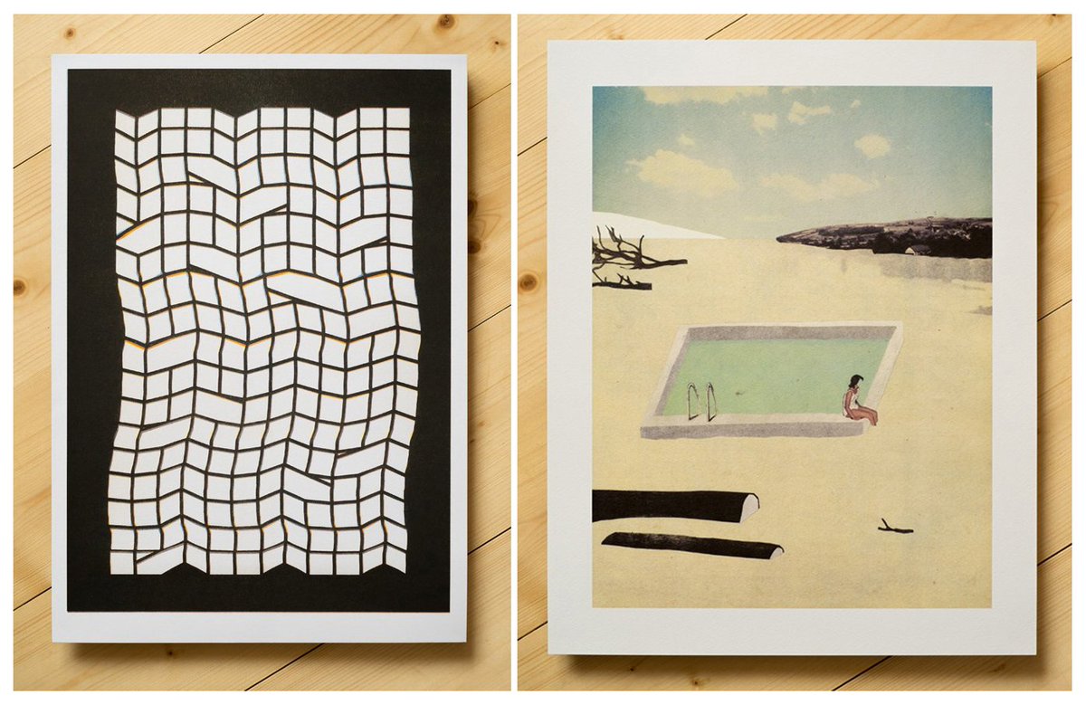 Mooie reeks riso prints van Zwitsers illustrator Daniel Lachenmeier. #illustration puurconfituur.be/blog/detail/la…