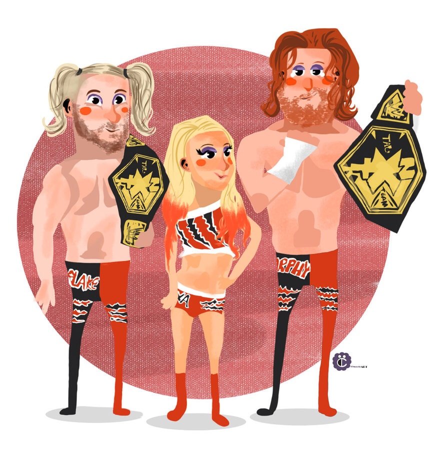 TheDeanAmbrosye's tweet photo. @AlexaBliss_WWE
@WWE_Murphy
@TheWWEBlake
#SmallButFIECE #BlakeAlexaMurphy
#BAMFactor #Funny https://t.co/nK6k0D0F02