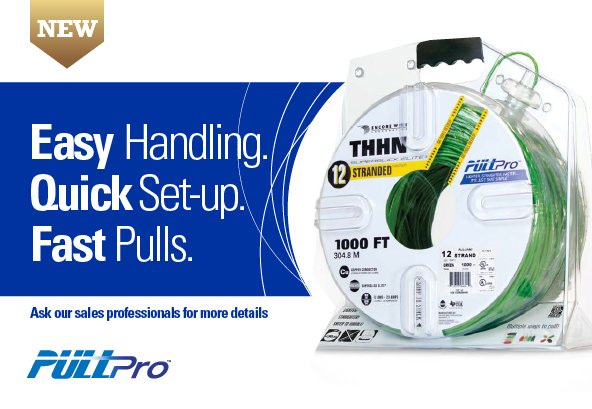 loebelectric's tweet image. #PullPro from Encore Wire: Easy handling, Quick set-up, Fast pulls #wire ow.ly/RcVwC