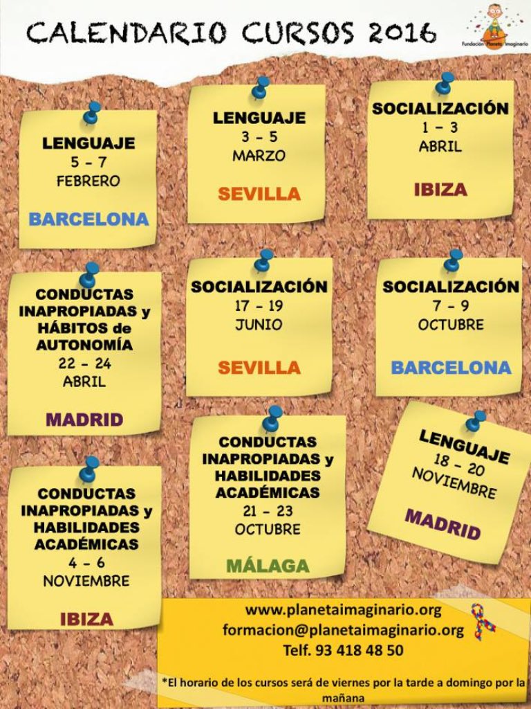 AutismoLovaas's tweet photo. Año nuevo… CURSOS NUEVOS! 
Os adjuntamos toda la programación de este año. ¡Somos imparables! #ABA #training #FPI https://t.co/sfnE9SfLKq