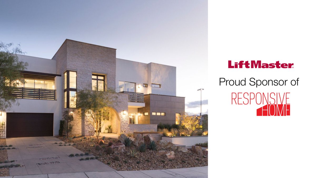 LiftMaster's tweet photo. Have you checked out #ResponsiveHome at #IBSVegas yet? Come by our booth C6743 and see all our featured product. https://t.co/UY0Qhx8MF5