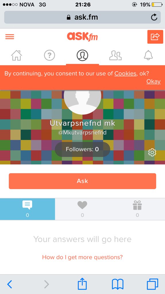 Við hentum okkur á ask.fm fyrir þá sem vilja henda inn nafnlausu slúðri ;) 
#FMUTOPIA