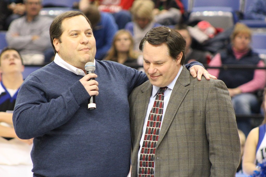 ISUHoopsArchive's tweet photo. Sycamores at Salukis tonight at 8 p.m. Final game for @WTWOsports Jason Pensky. You will be missed! https://t.co/JfUzmOdZFF