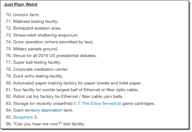 jeffbarr's tweet photo. 120 Uses for Your Empty Data Center - https://t.co/ckJ3jICEUa #AWS #creativecolleagues https://t.co/g9Yv3O0tRc