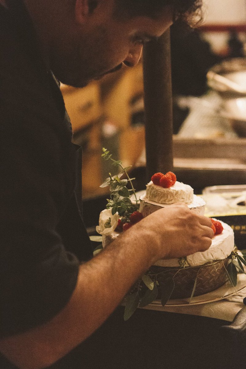 Today is National Cheese Lovers Day! Who doesn't want a cake made of cheese at their wedding? cheese = <3