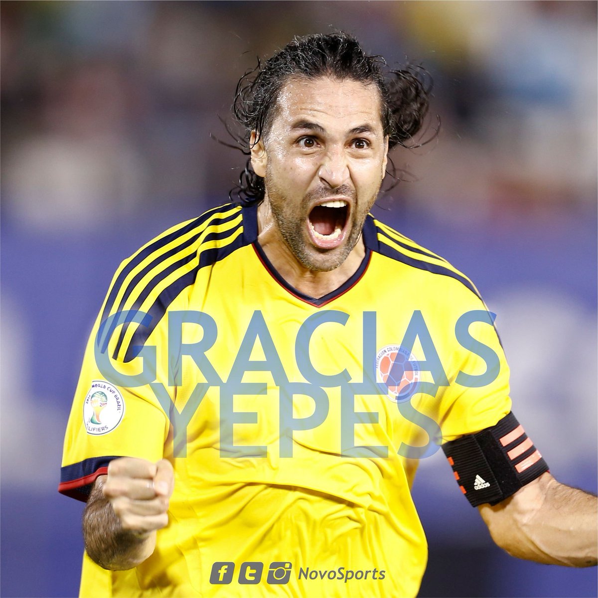 #GraciasYepes

Gracias por vestir 102 veces la camiseta de la Selección como un varón. Infinitas gracias CAPO
