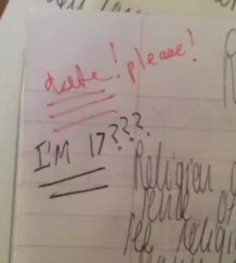Abzl_7F's tweet photo. I'm honestly gonna tell my dean if my teacher doesn't stop asking me out https://t.co/1sxbDdNut6