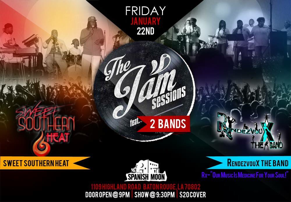 rendezvoux01's tweet photo. RendezvouX @ The Spanish Moon and make some Sweet Southern Heat! 9pm 2 Bands 1 evening party all night! https://t.co/VoIVUpNwJQ