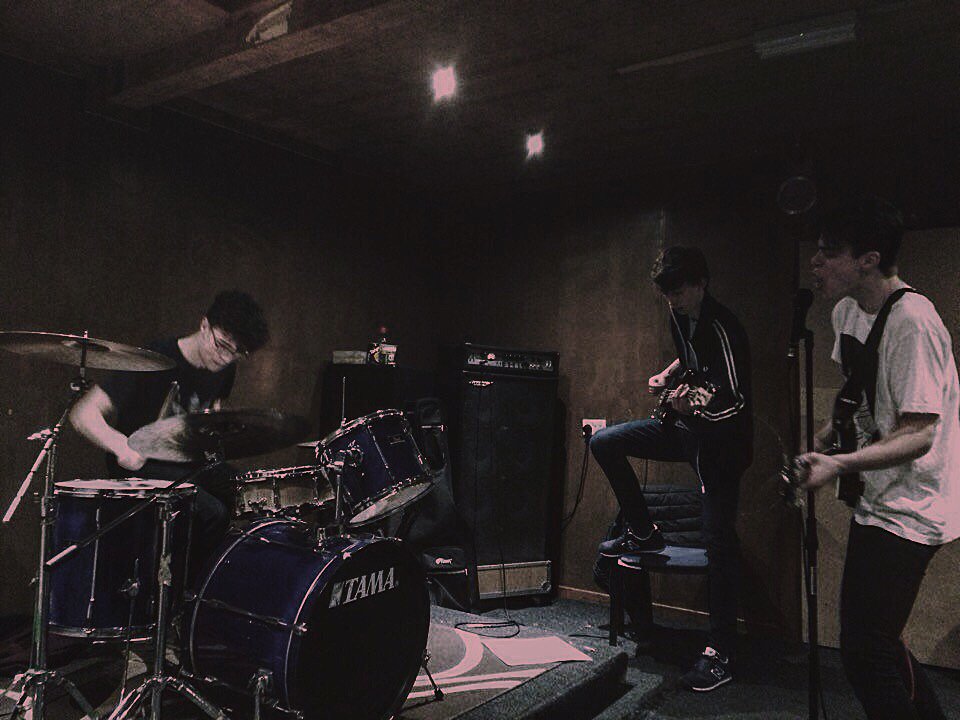 Bit of practice down at <a href="/oldchapelleeds/">Old Chapel Music CIC</a> today. On the hunt for gigs 👀 Hit us up! #band #Leeds #music #studio