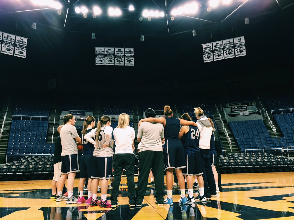 NevadaWBB's tweet photo. Ready and focused for tonight's game! #NVWbb #TNT https://t.co/rP0buXZNHw