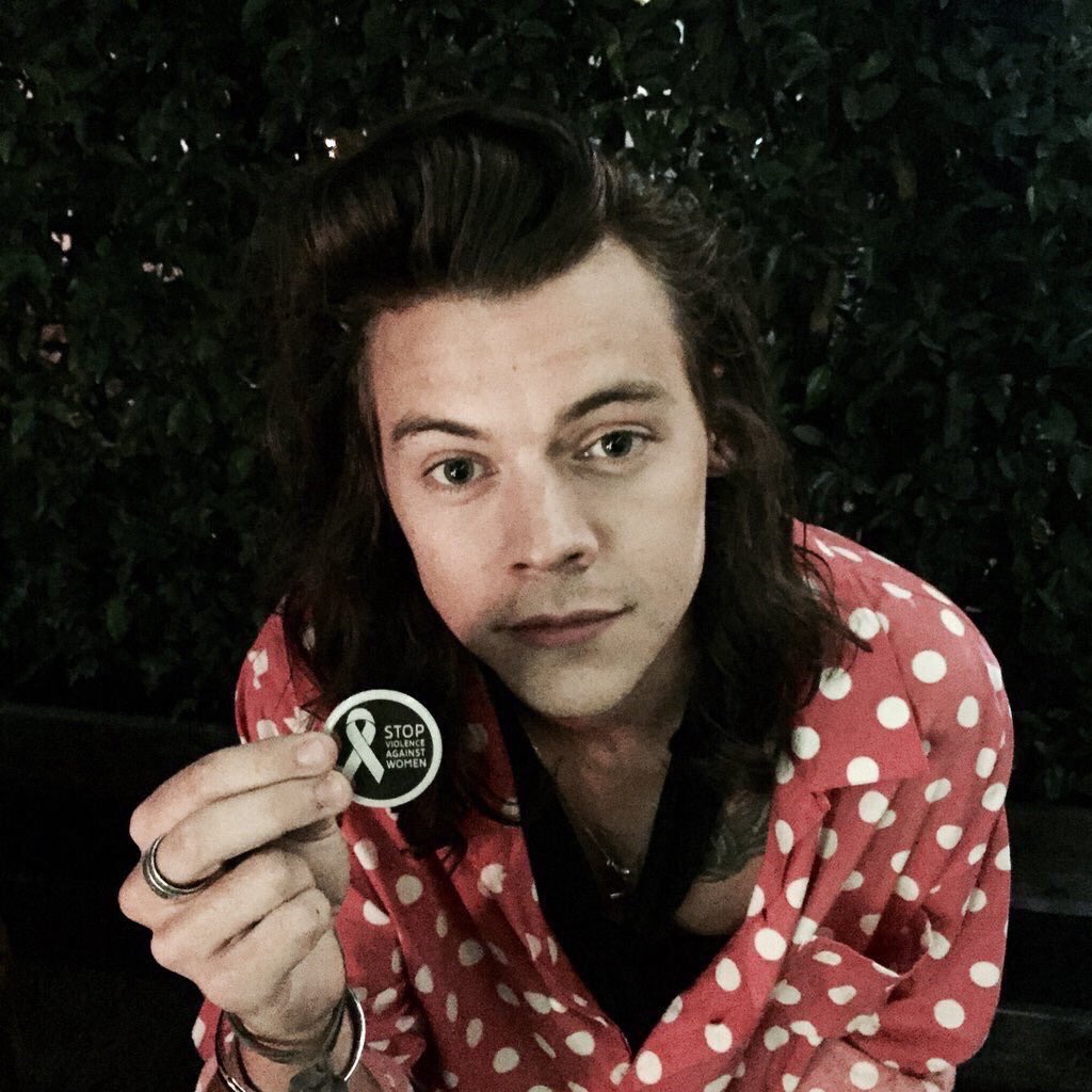 stood up against violence towards women