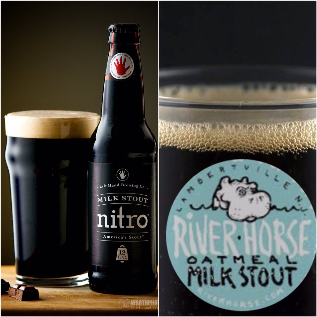 TWO AWESOME MILK STOUTS. Come on over and give them a try! #StoneRoseConshy #Beer