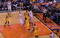 AZSports's tweet photo. Markieff Morris dunk attempt elicits laughter from Pacers TV crew. #HaboobBlog https://t.co/9R7KSeAbhi https://t.co/AskphdQ2wY