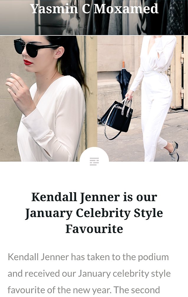 Yasmiiincmm's tweet photo. #KendallJenner celebrity style favourite of January on the blog now! #fashionista #kardashians #styleicon #blogger https://t.co/1xd6Dd8EgZ