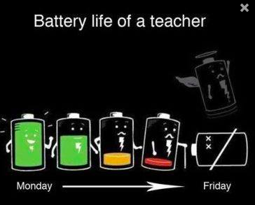 Almost there! RT <a href="/WeAreTeachers/">We Are Teachers</a>: We can tell Friday is getting closer! #teachers #edchat #humor  #edchat #teachers